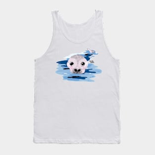 Cute otter Tank Top